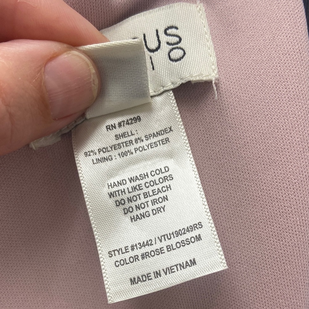 Enfocus Studio Soft Pink Midi Dress - Picture 7 of 7